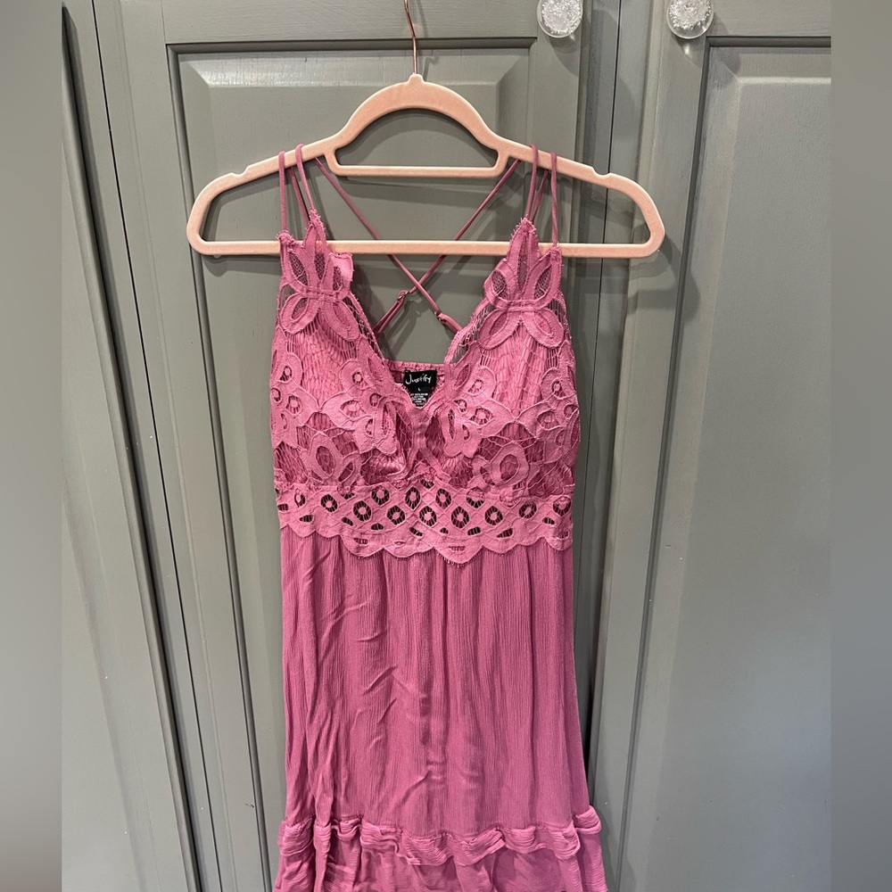J for justify dress